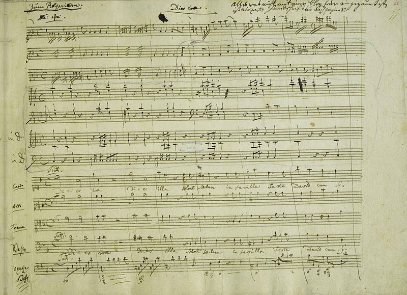 Sobre el Requiem de Mozart, estructura y significado